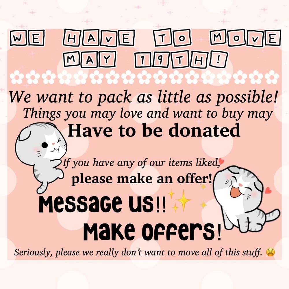 Please buy our stuff!